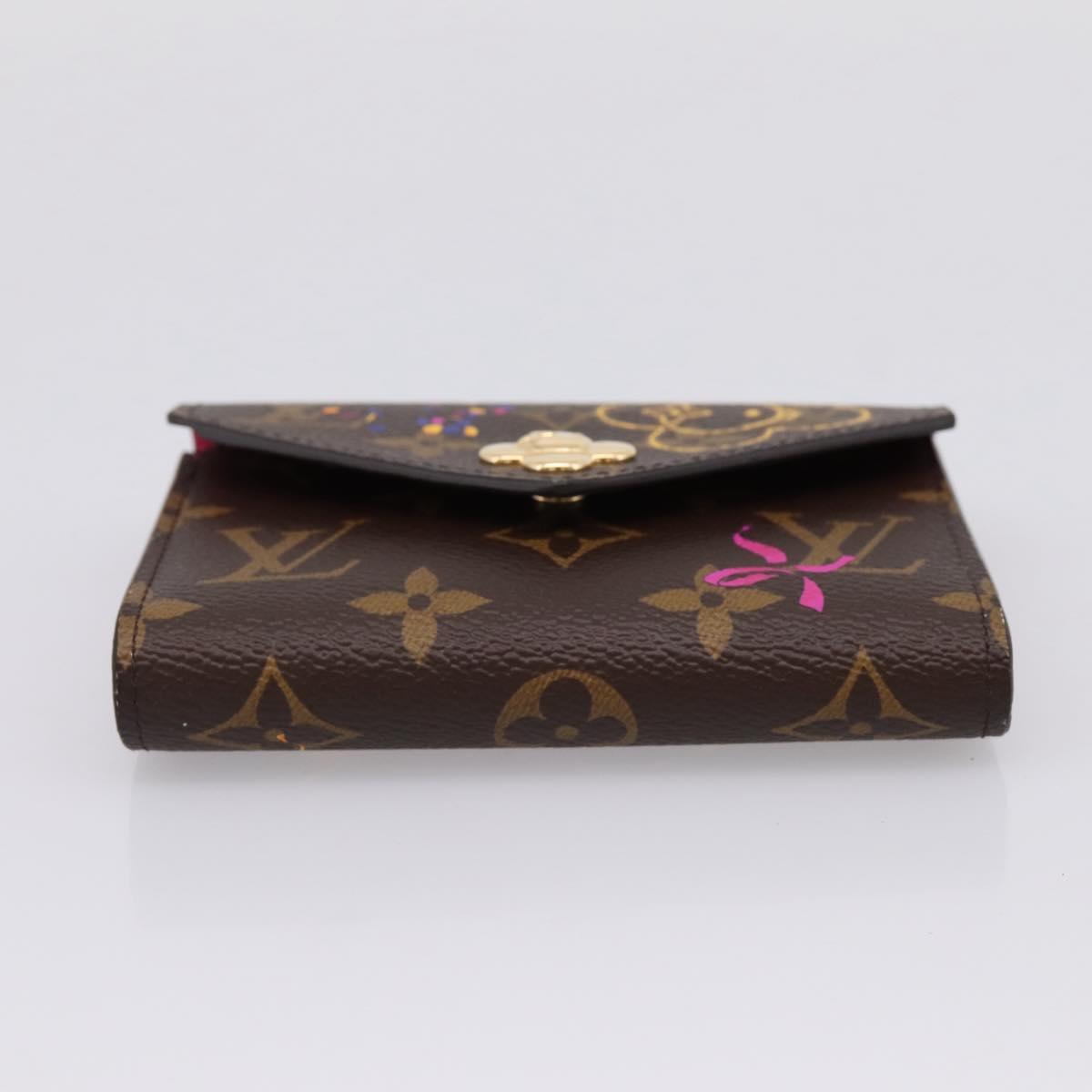 LOUIS VUITTON Monogram Vivienne Portefeuille Victorine M15337 LV Auth 206631SAM