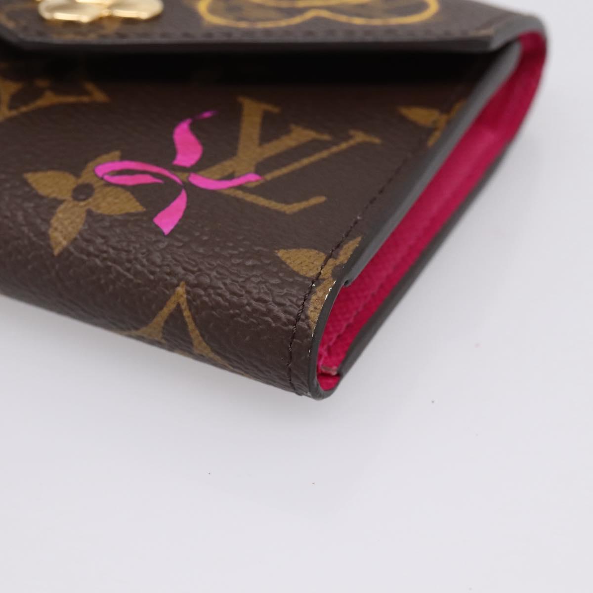 LOUIS VUITTON Monogram Vivienne Portefeuille Victorine M15337 LV Auth 206631SAM