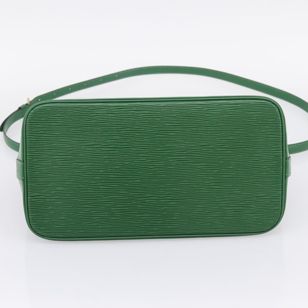 LOUIS VUITTON Epi Alma Hand Bag Borneo Green M52144 LV Auth 206682V