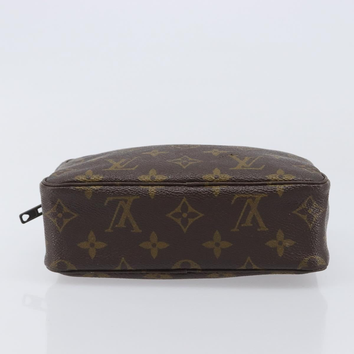 LOUIS VUITTON Monogram Trousse Toilette 18 Pouch M47526 LV Auth 206684