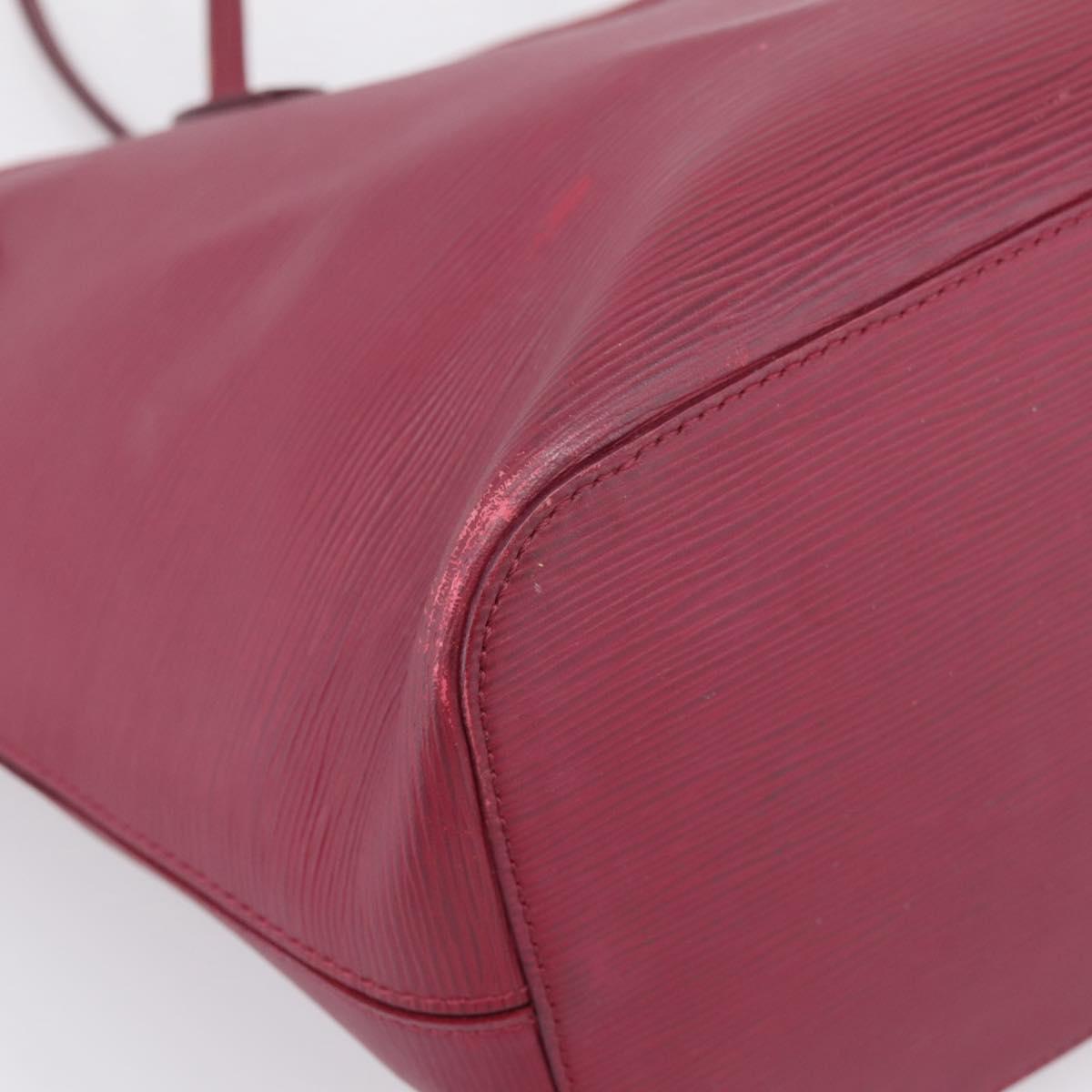 LOUIS VUITTON Epi Neverfull MM Tote Bag Grenard LV Auth 206685