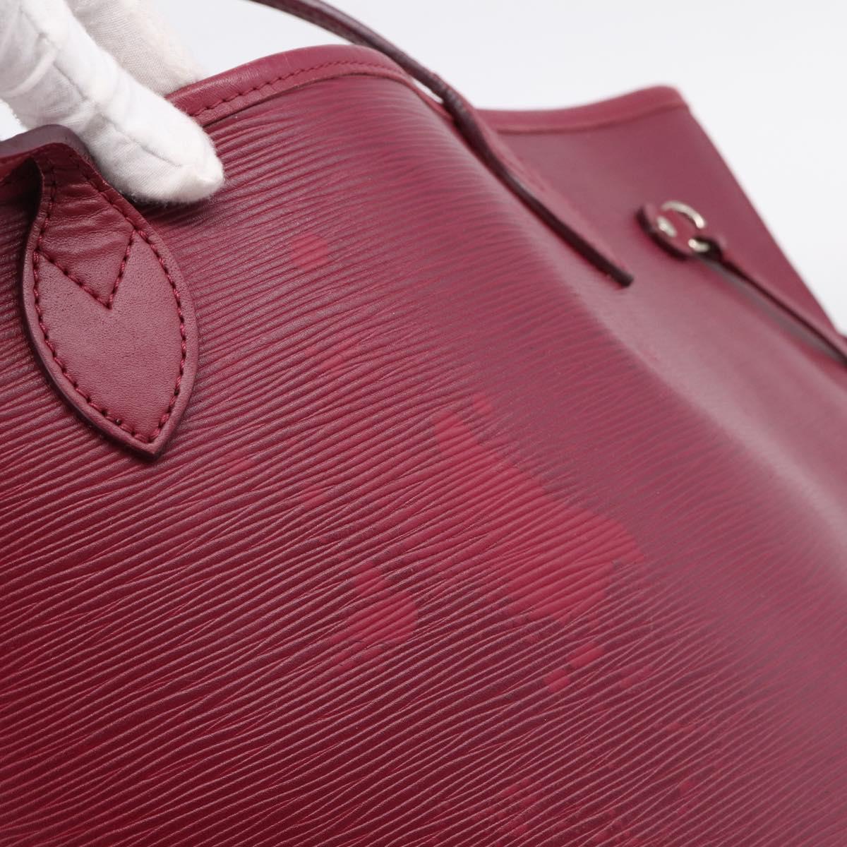 LOUIS VUITTON Epi Neverfull MM Tote Bag Grenard LV Auth 206685