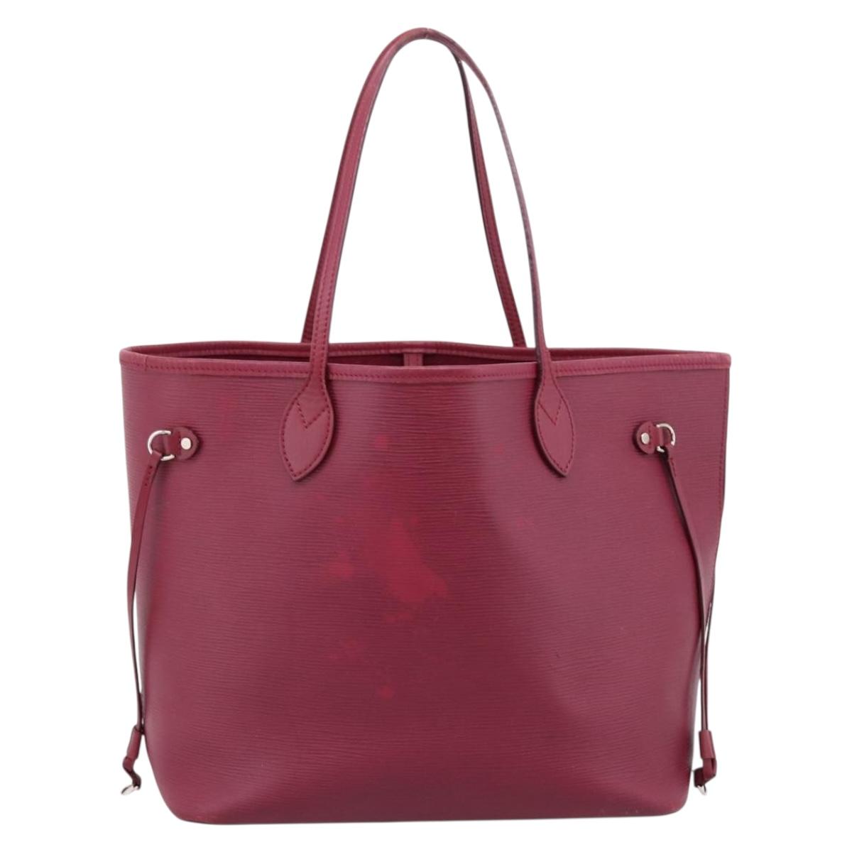 LOUIS VUITTON Epi Neverfull MM Tote Bag Grenard LV Auth 206685