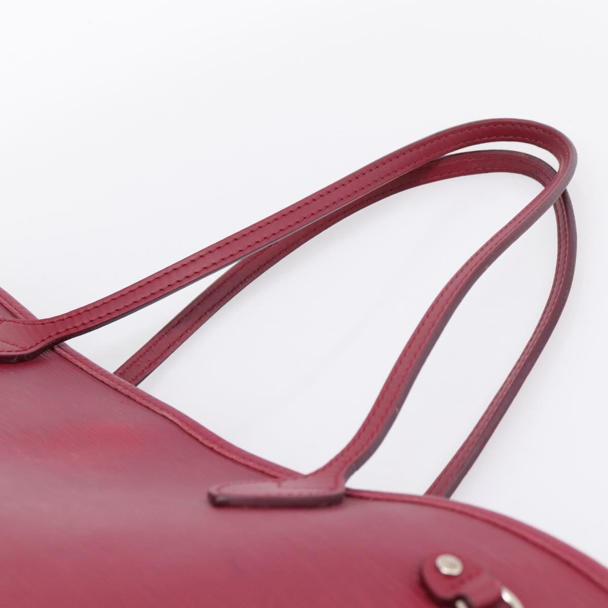 LOUIS VUITTON Epi Neverfull MM Tote Bag Grenard LV Auth 206685
