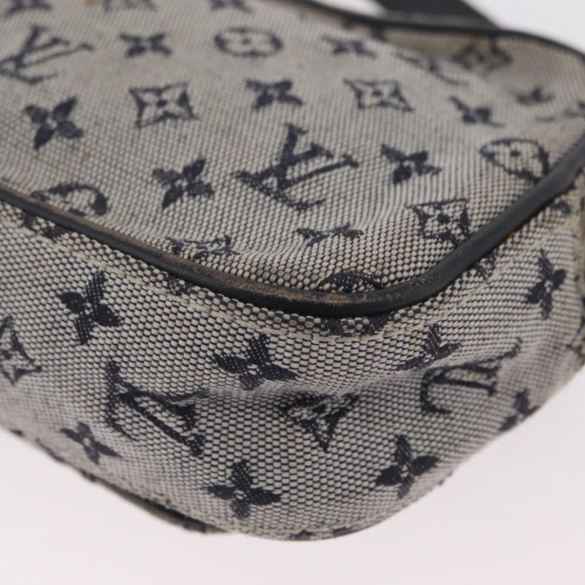 LOUIS VUITTON Monogram Mini Juliet MM Shoulder Bag Blue M92004 LV Auth 206699