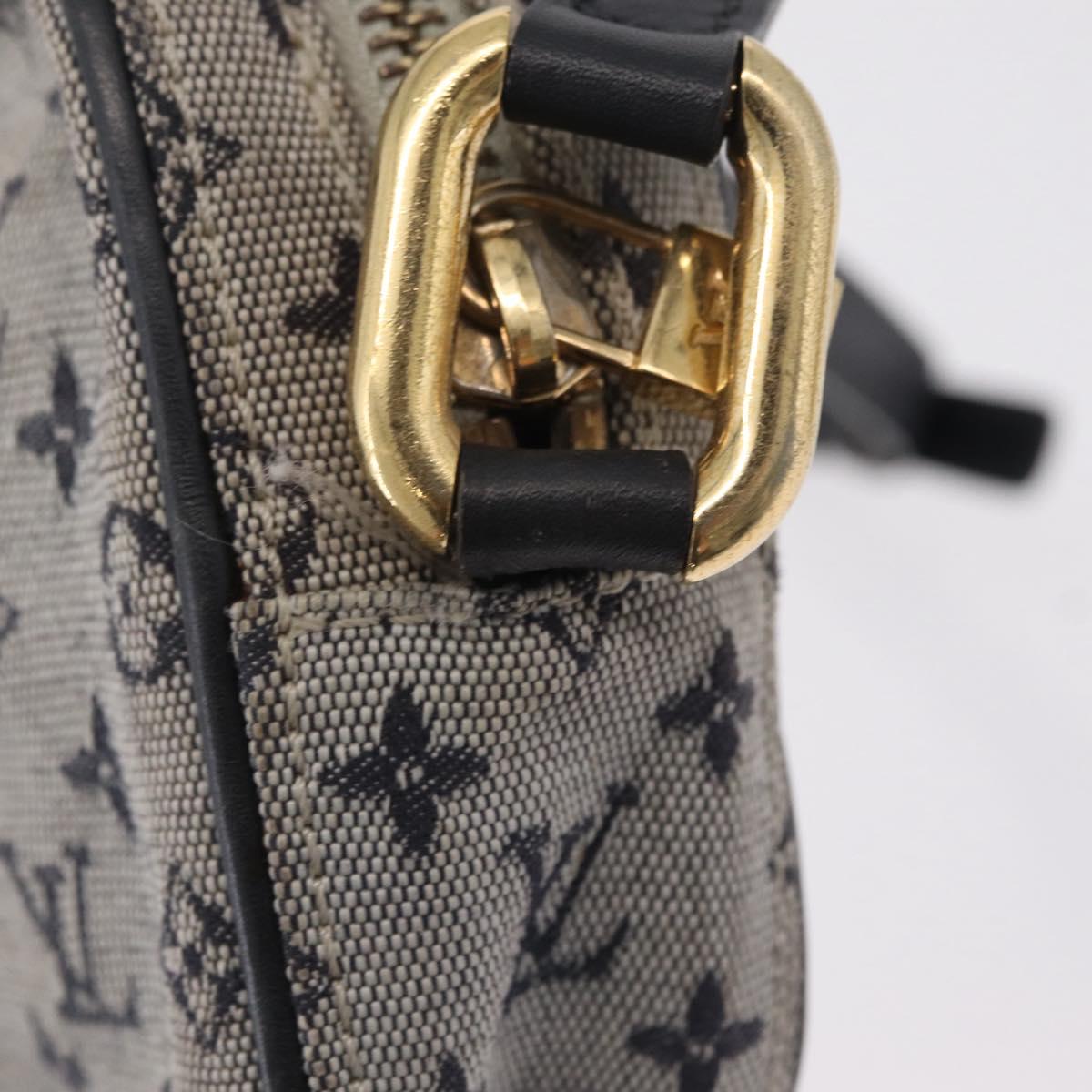 LOUIS VUITTON Monogram Mini Juliet MM Shoulder Bag Blue M92004 LV Auth 206699
