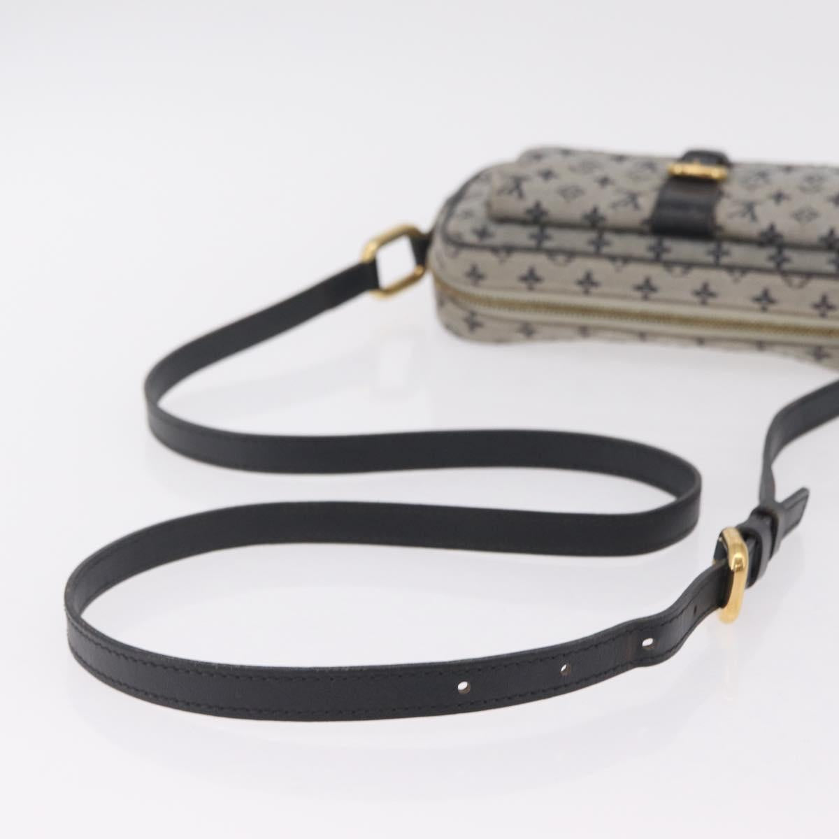 LOUIS VUITTON Monogram Mini Juliet MM Shoulder Bag Blue M92004 LV Auth 206699