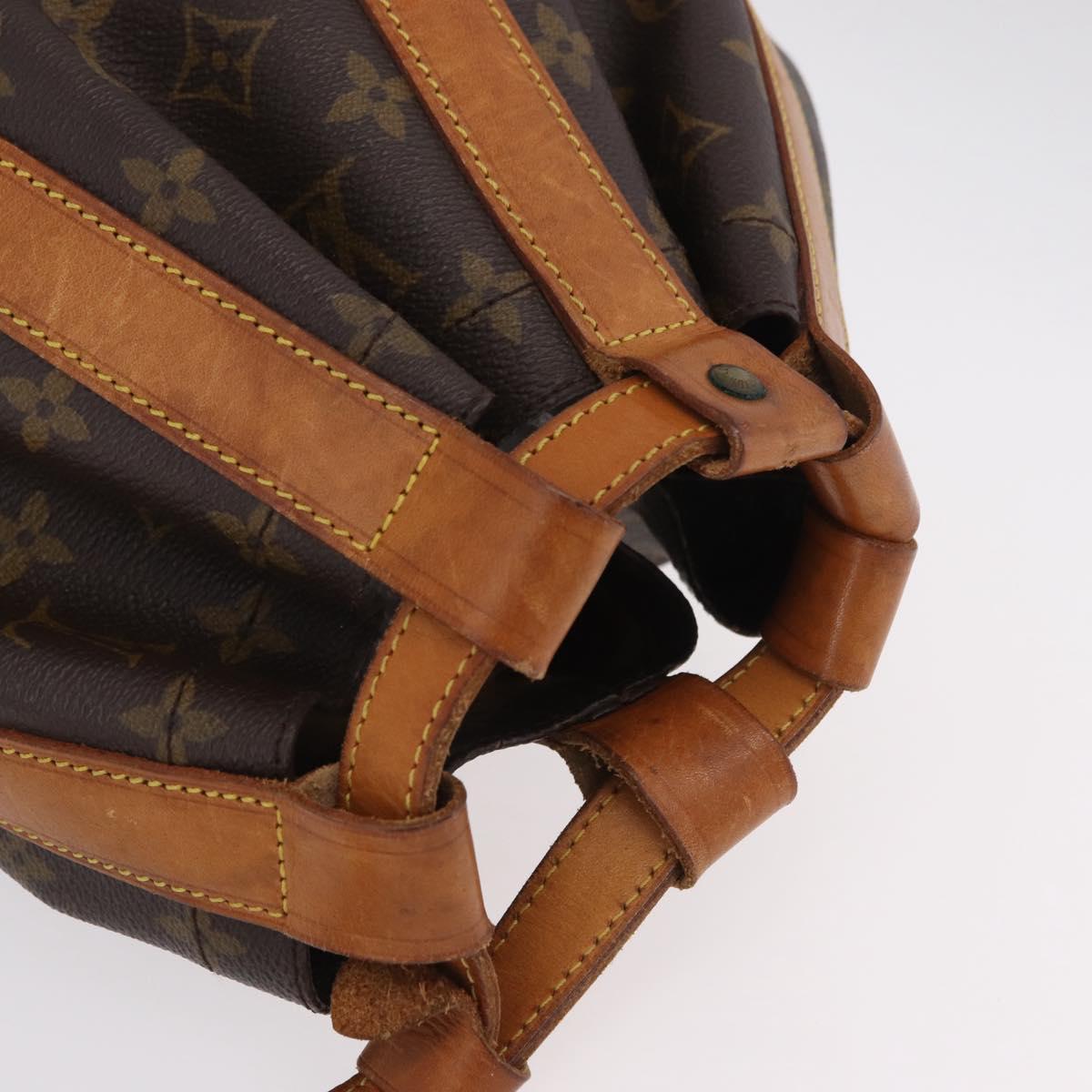 LOUIS VUITTON Monogram Randonnee PM Shoulder Bag M42243 LV Auth 206712A