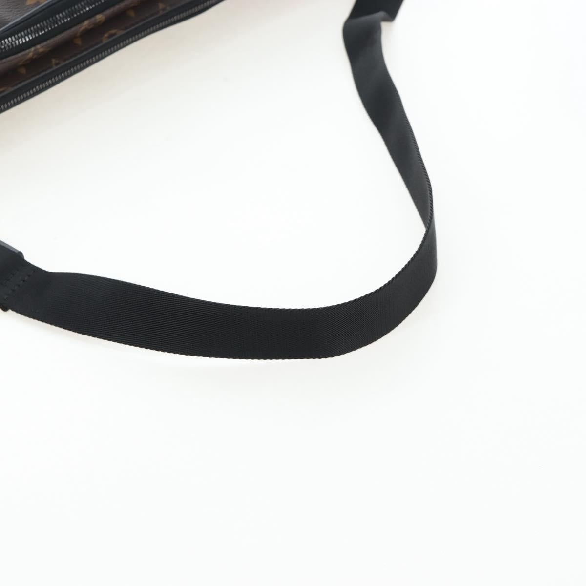 LOUIS VUITTON Monogram Macassar Christopher Bum Bag M45337 LV Auth 206714V