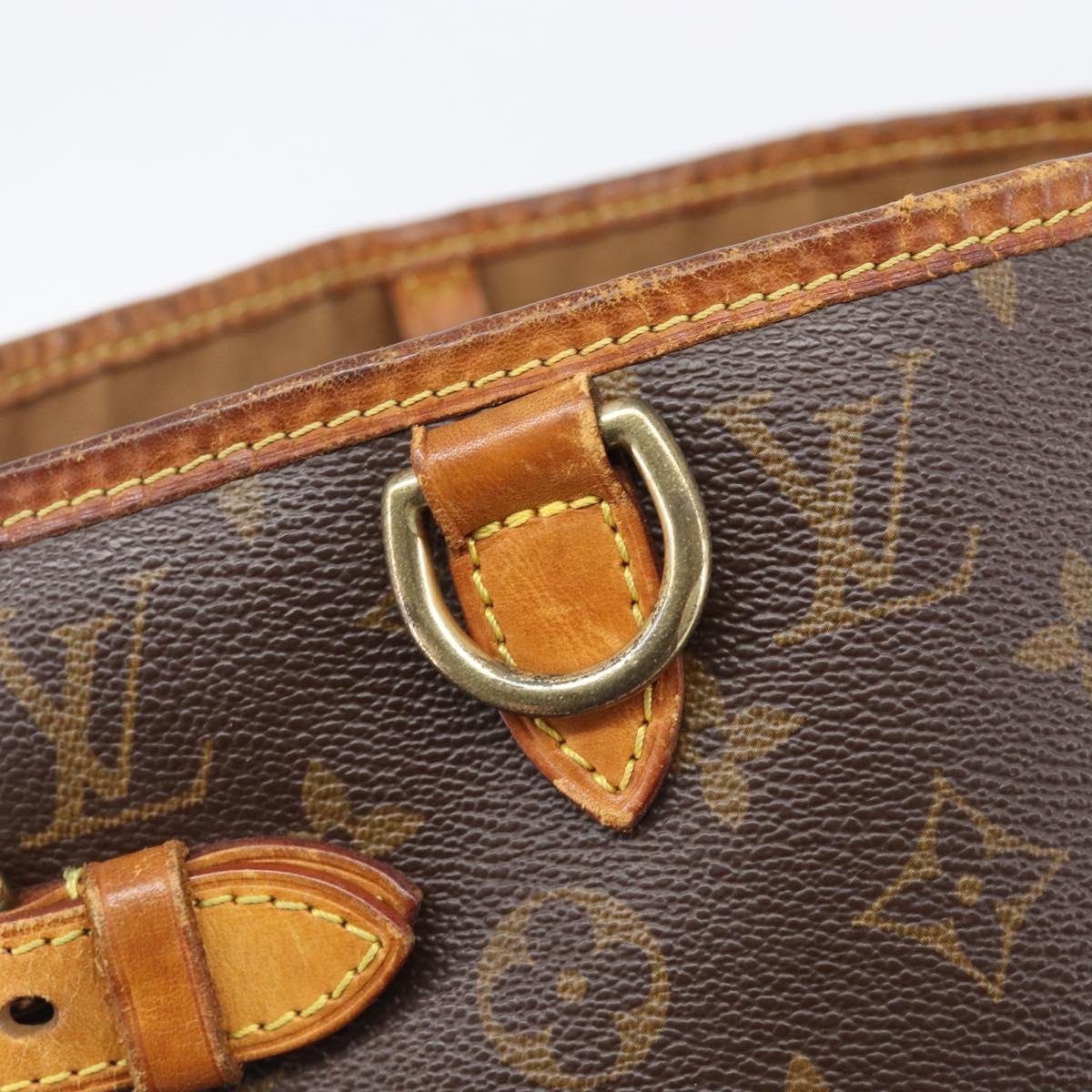 LOUIS VUITTON Monogram Batignolles Vertical Tote Bag M51153 LV Auth 206760