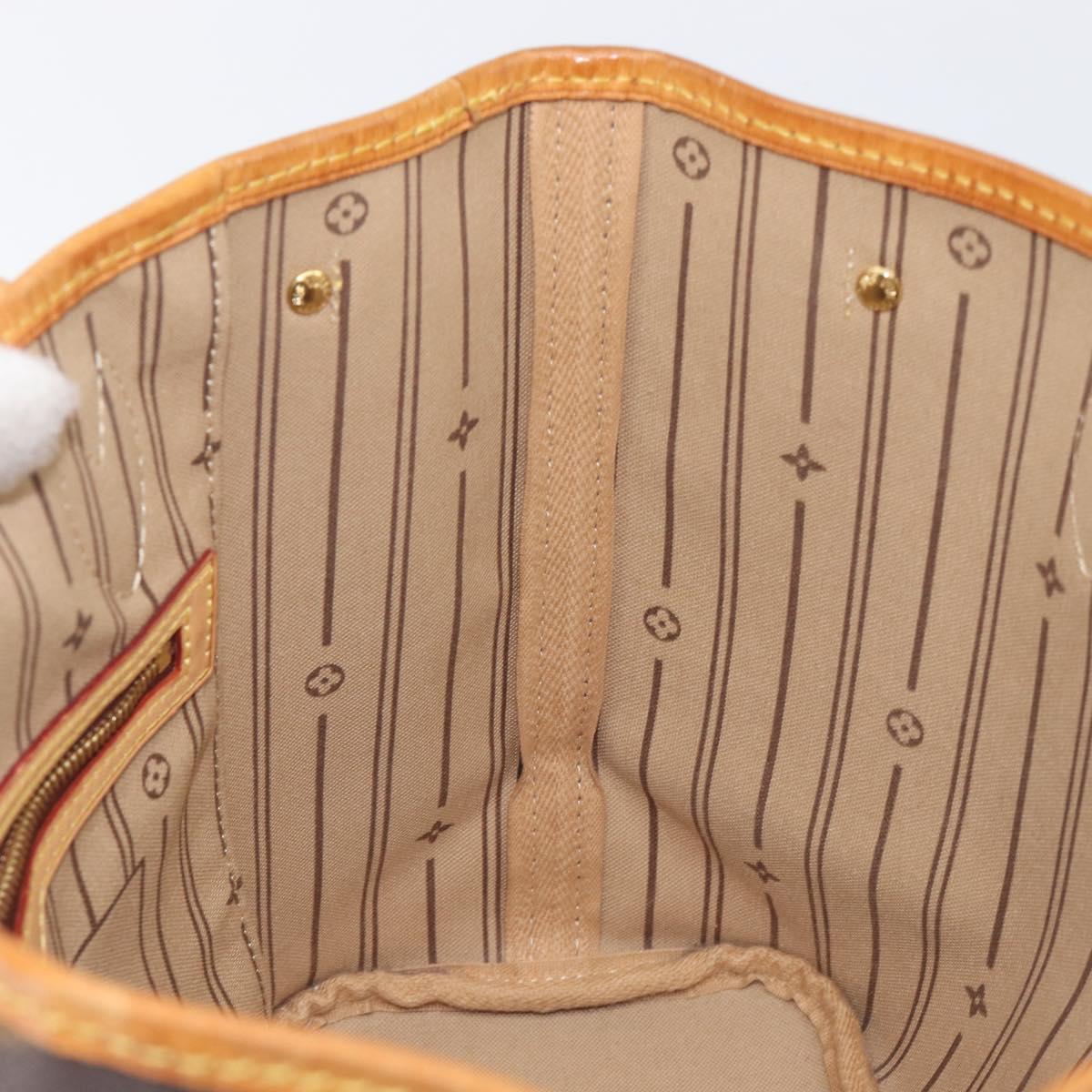 LOUIS VUITTON Monogram Neverfull PM Tote Bag M40155 LV Auth 206763A
