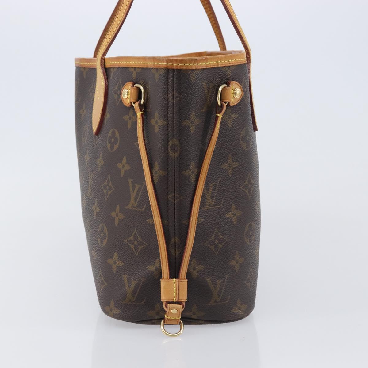LOUIS VUITTON Monogram Neverfull PM Tote Bag M40155 LV Auth 206763A