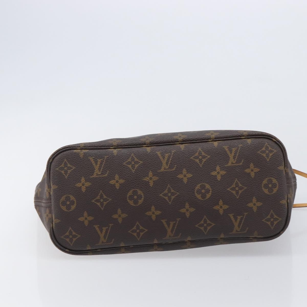 LOUIS VUITTON Monogram Neverfull PM Tote Bag M40155 LV Auth 206763A