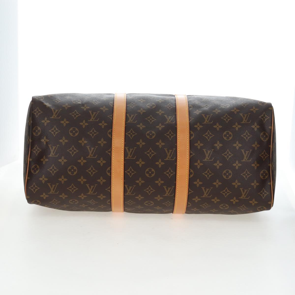 LOUIS VUITTON Monogram Keepall 50 Boston Bag M41426 LV Auth 206808V