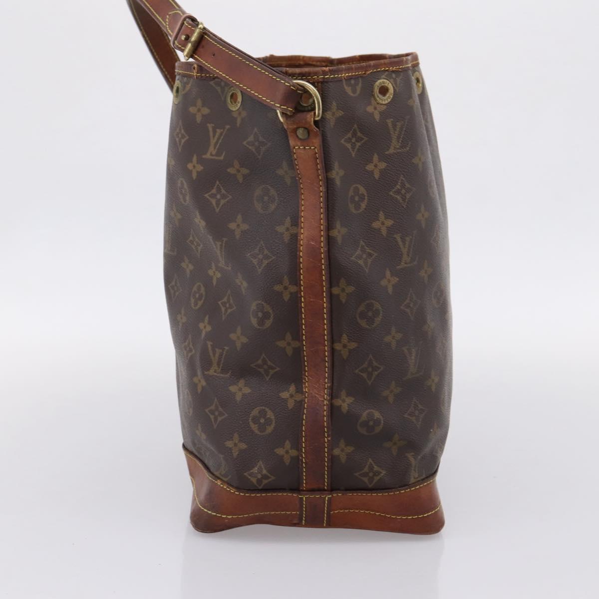 LOUIS VUITTON Monogram Noe Shoulder Bag M42224 LV Auth 206809