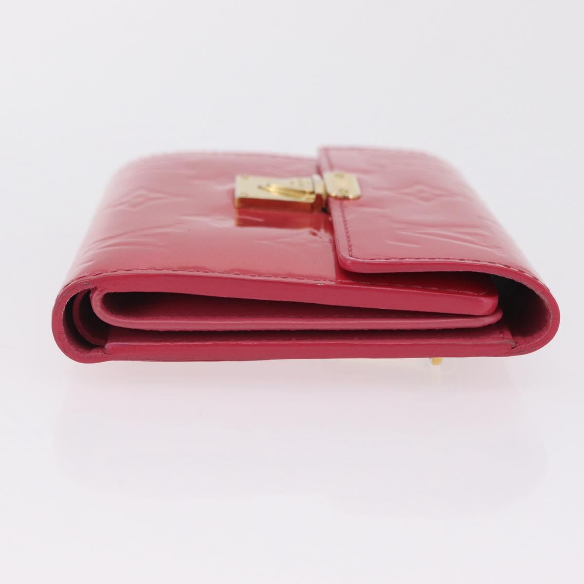 LOUIS VUITTON Vernis Portefeuille Koala Wallet Fran Boise M9142F LV Auth 206814
