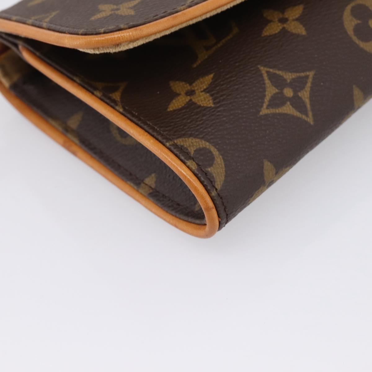 LOUIS VUITTON Monogram Pochette Twin GM Shoulder Bag M51852 LV Auth 206816V