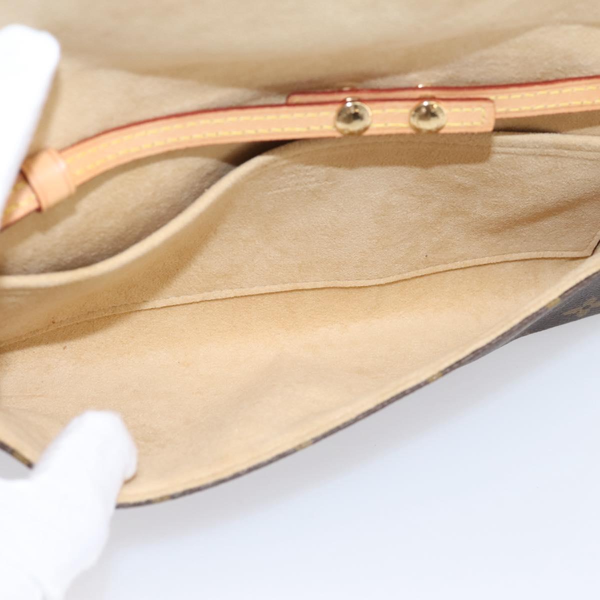 LOUIS VUITTON Monogram Pochette Twin GM Shoulder Bag M51852 LV Auth 206816V