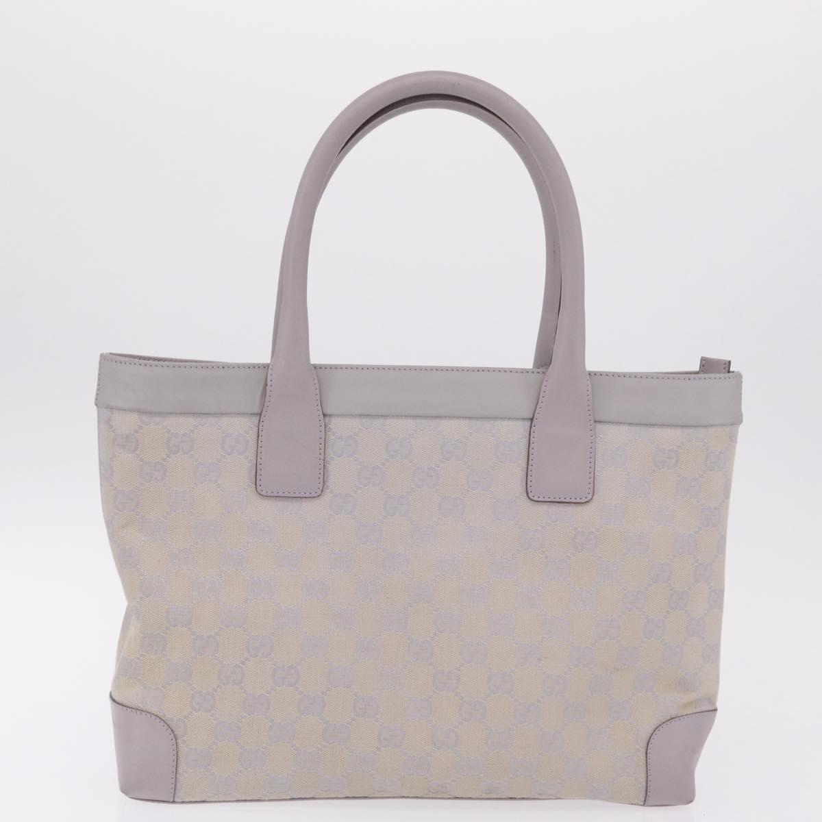 GUCCI GG Supreme GG Canvas Shoulder Bag 3 Set Beige Purple Auth 206847