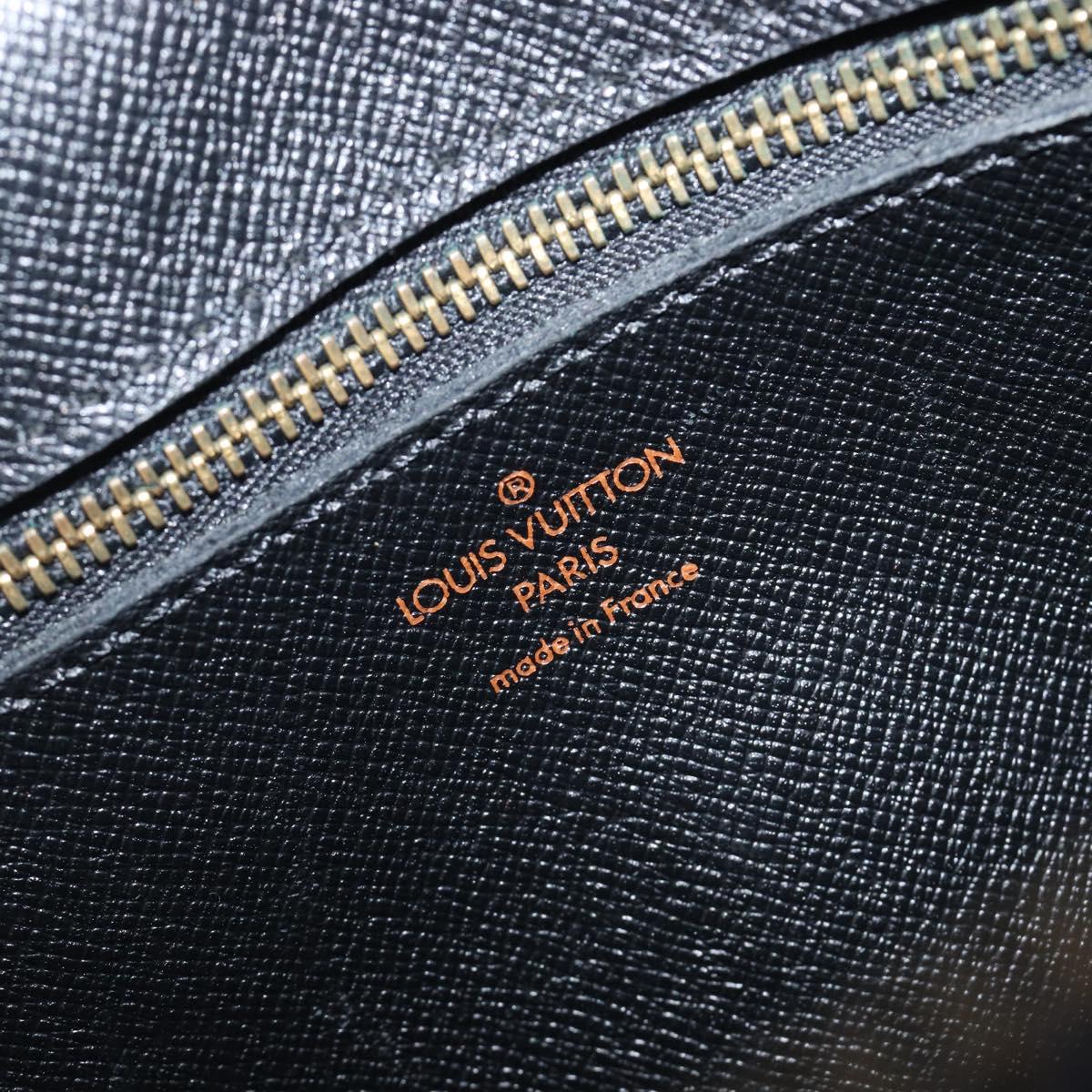 LOUIS VUITTON Epi June Feuille Shoulder Bag Blue M52155 LV Auth 206872A