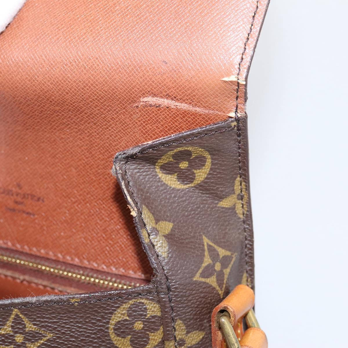 LOUIS VUITTON Monogram Saint Cloud MM Shoulder Bag M51243 LV Auth 206877