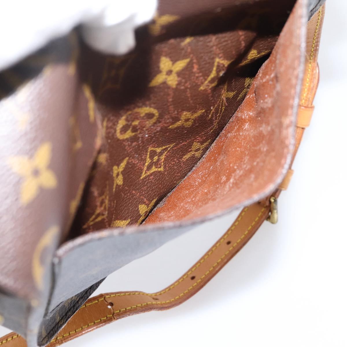 LOUIS VUITTON Monogram Saint Cloud MM Shoulder Bag M51243 LV Auth 206877