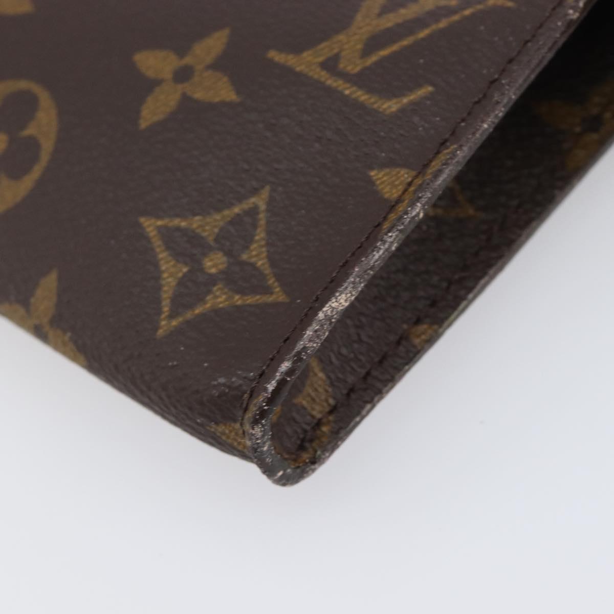 LOUIS VUITTON Monogram Bucket GM Accessory Pouch LV Auth 206880
