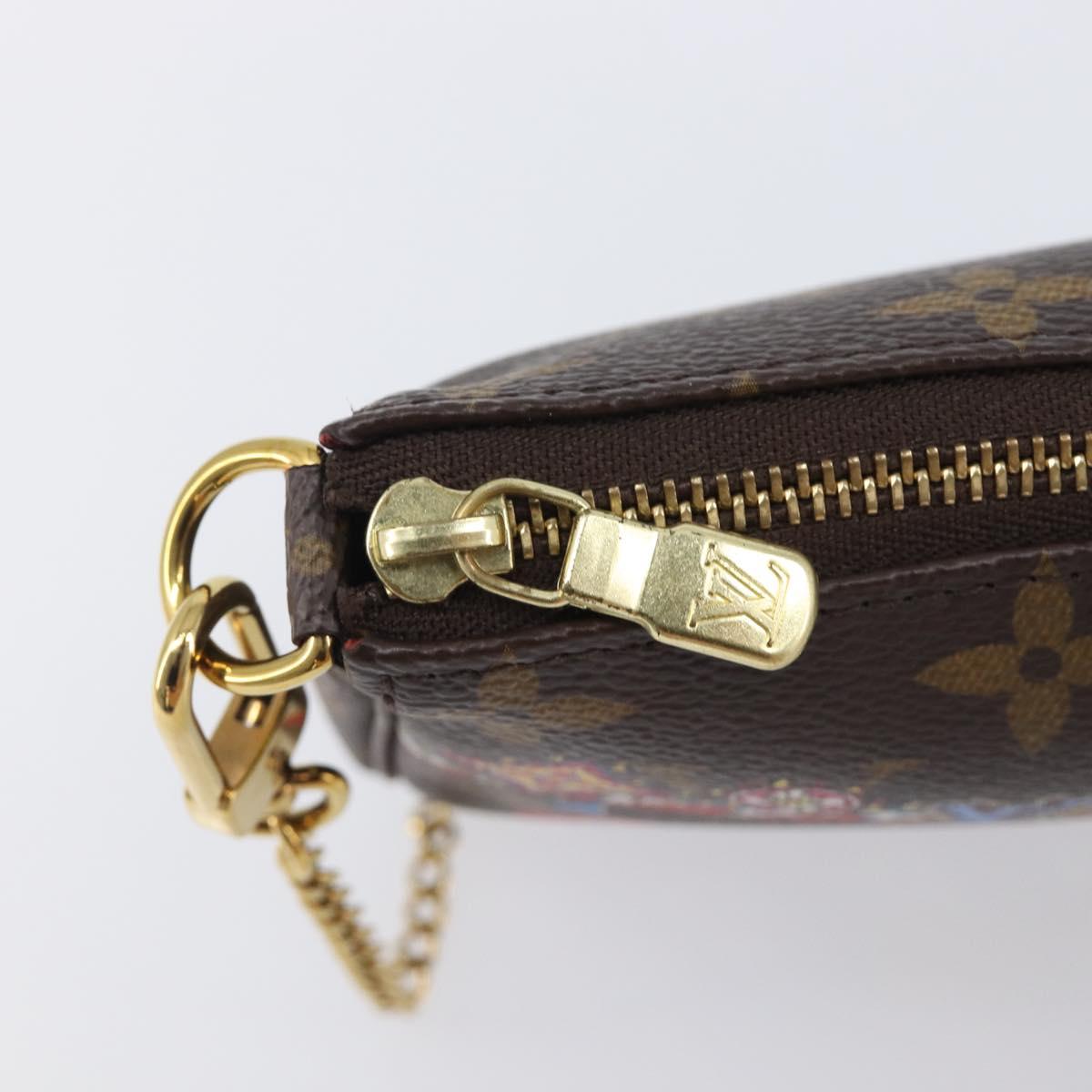 LOUIS VUITTON Vivienne Mini Pochette Accessoires Pouch M69976 LV Auth 206936SAM