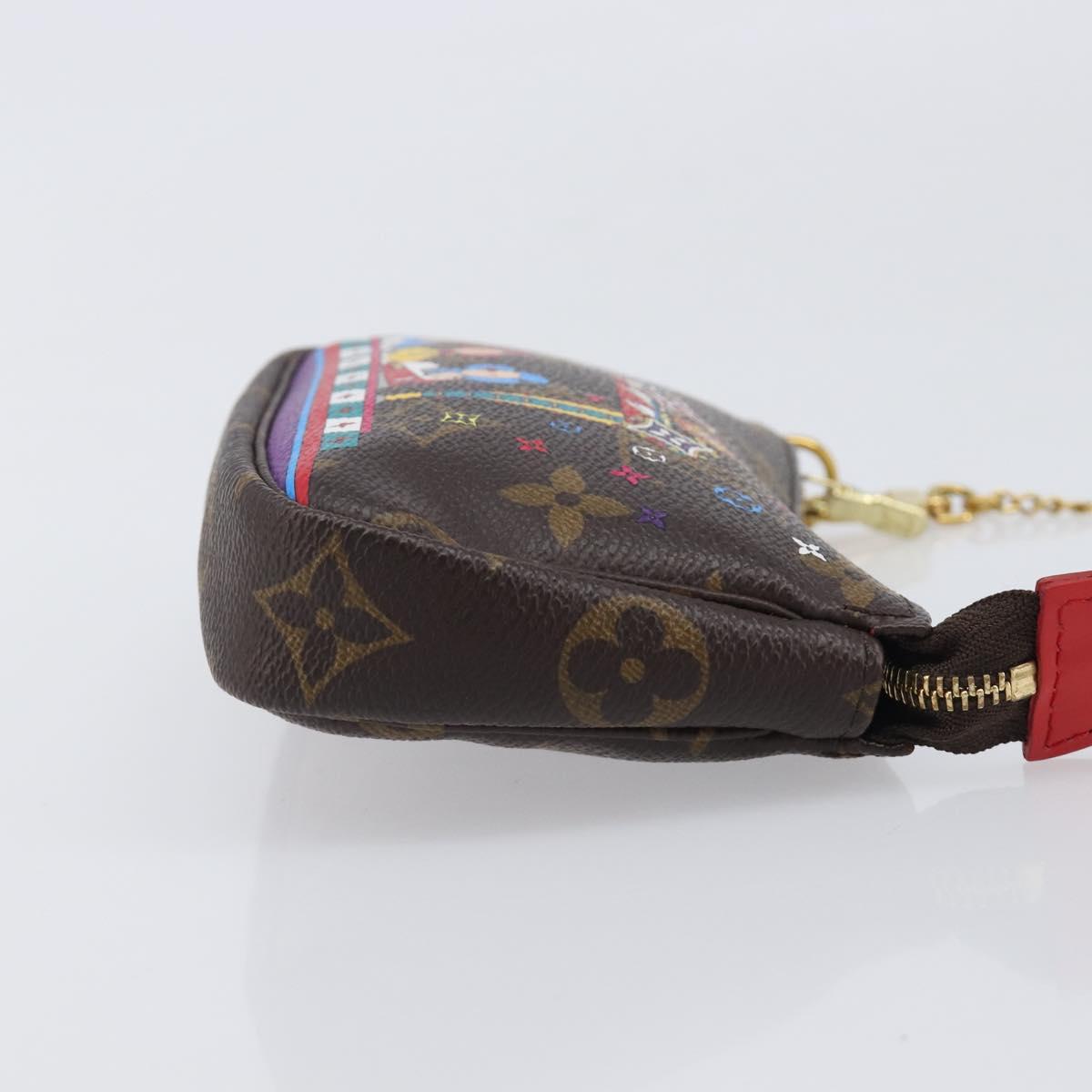 LOUIS VUITTON Vivienne Mini Pochette Accessoires Pouch M69976 LV Auth 206936SAM