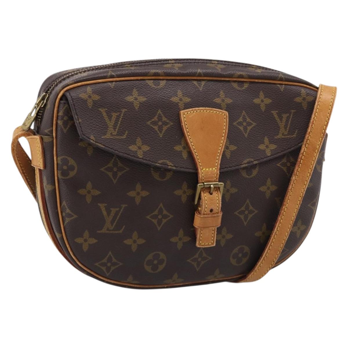 LOUIS VUITTON Monogram Jeune Fille MM Shoulder Bag M51226 LV Auth 206955