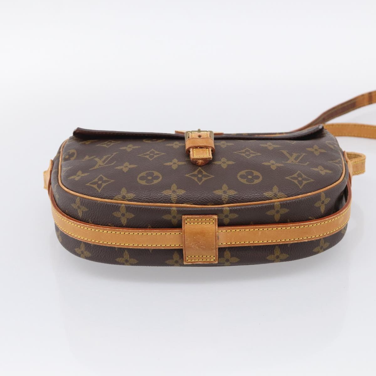 LOUIS VUITTON Monogram Jeune Fille MM Shoulder Bag M51226 LV Auth 206955