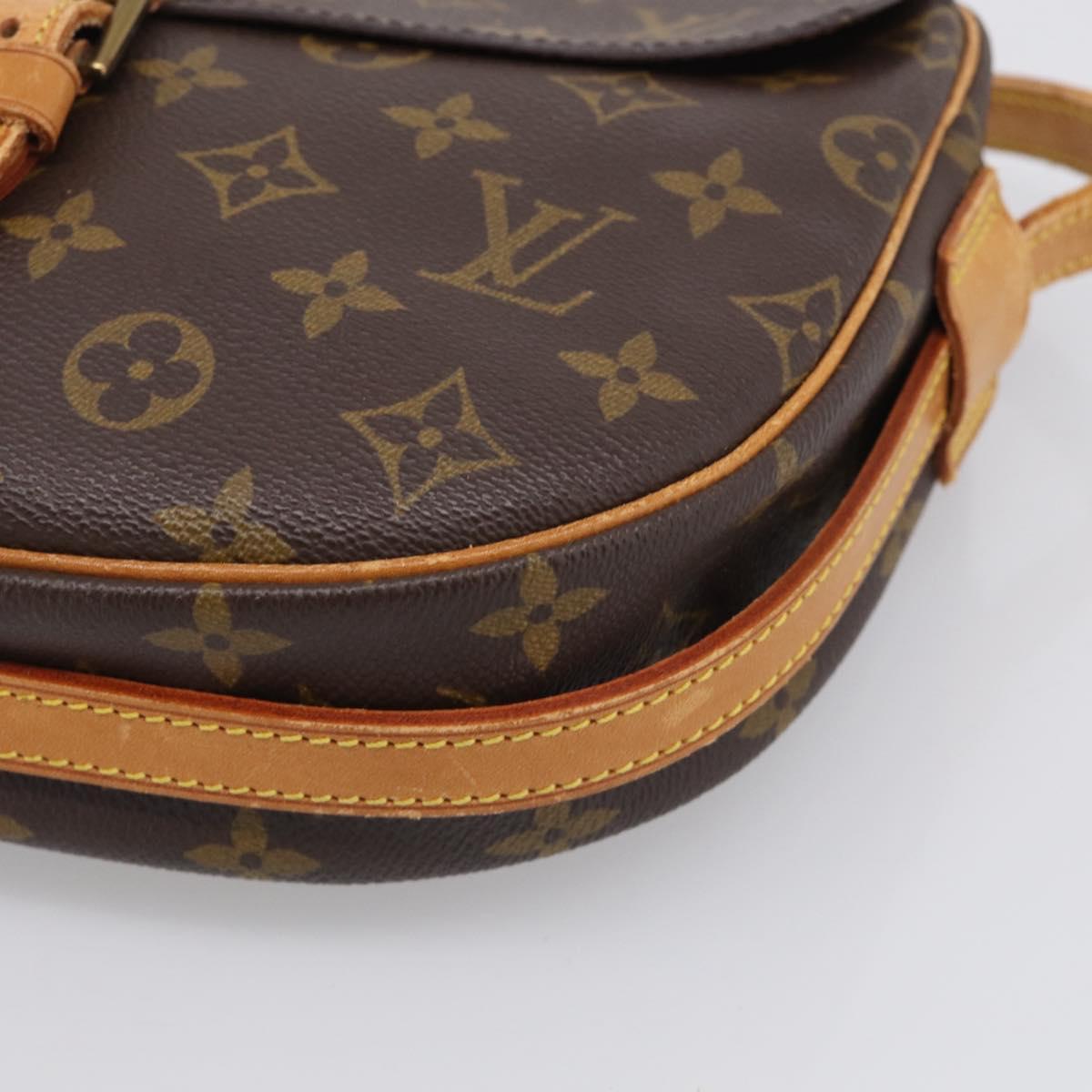 LOUIS VUITTON Monogram Jeune Fille MM Shoulder Bag M51226 LV Auth 206955