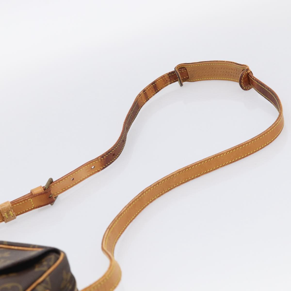 LOUIS VUITTON Monogram Jeune Fille MM Shoulder Bag M51226 LV Auth 206955