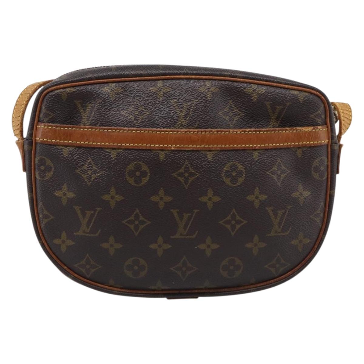 LOUIS VUITTON Monogram Jeune Fille MM Shoulder Bag M51226 LV Auth 206956