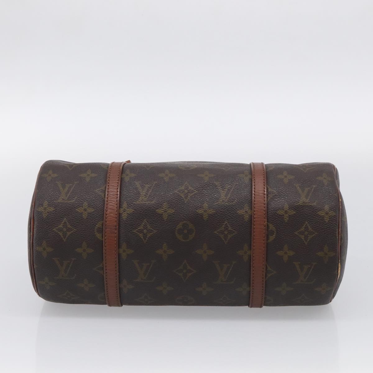 LOUIS VUITTON Monogram Papillon 30 Hand Bag M51365 LV Auth 206957