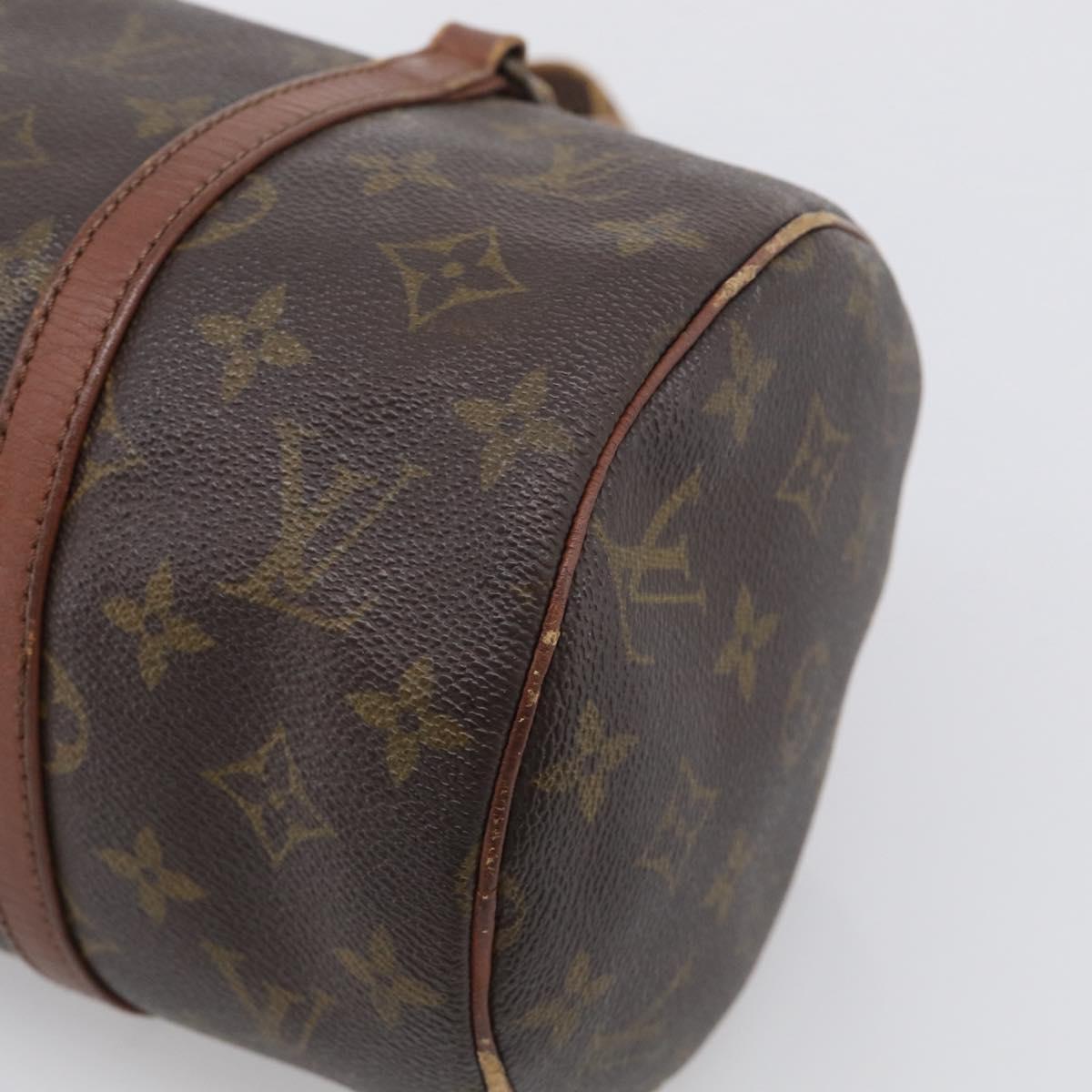 LOUIS VUITTON Monogram Papillon 30 Hand Bag M51365 LV Auth 206957