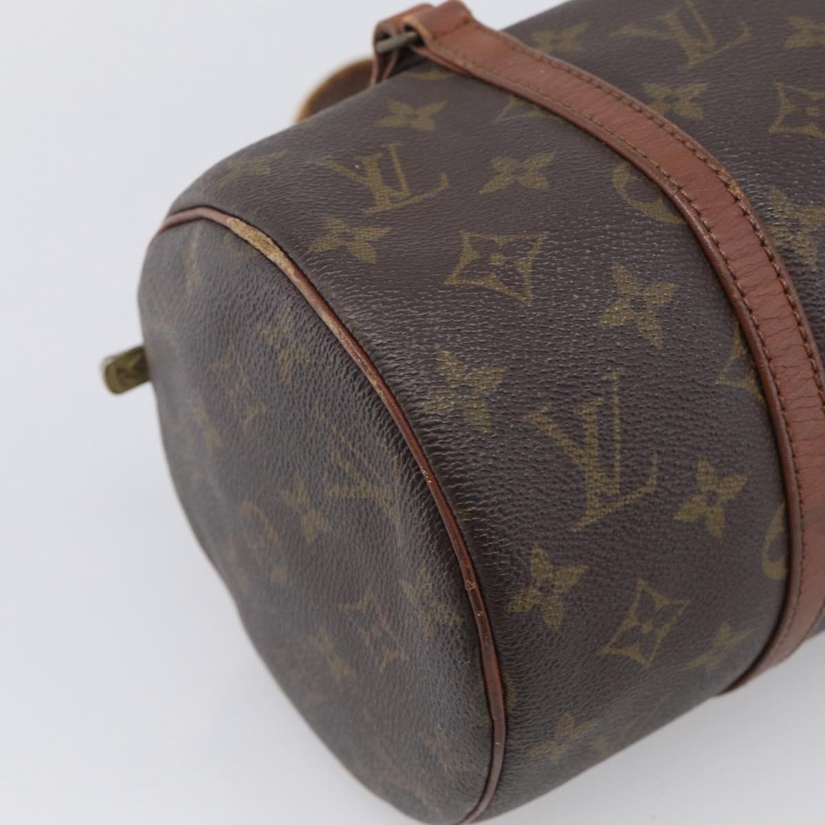 LOUIS VUITTON Monogram Papillon 30 Hand Bag M51365 LV Auth 206957