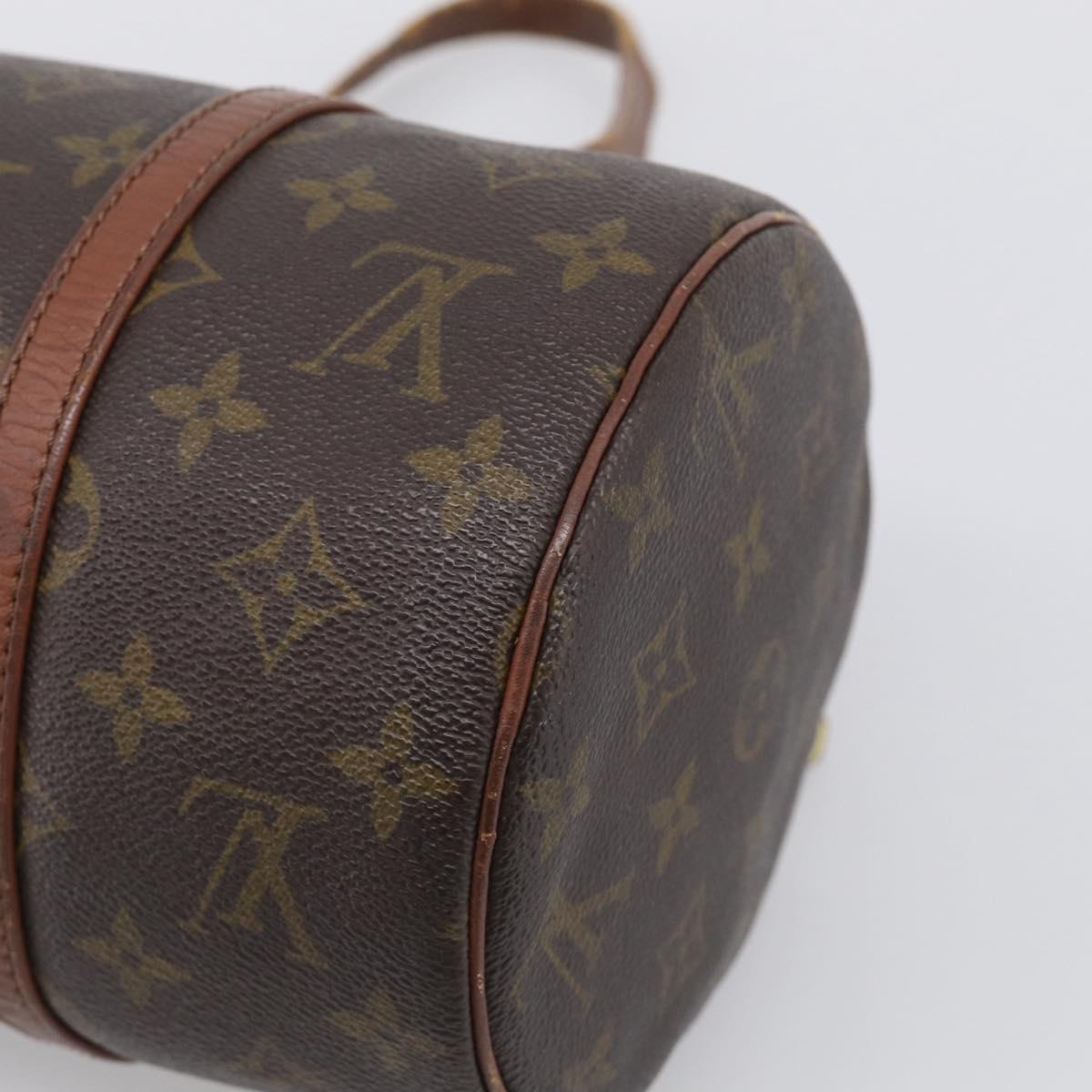 LOUIS VUITTON Monogram Papillon 30 Hand Bag M51365 LV Auth 206957