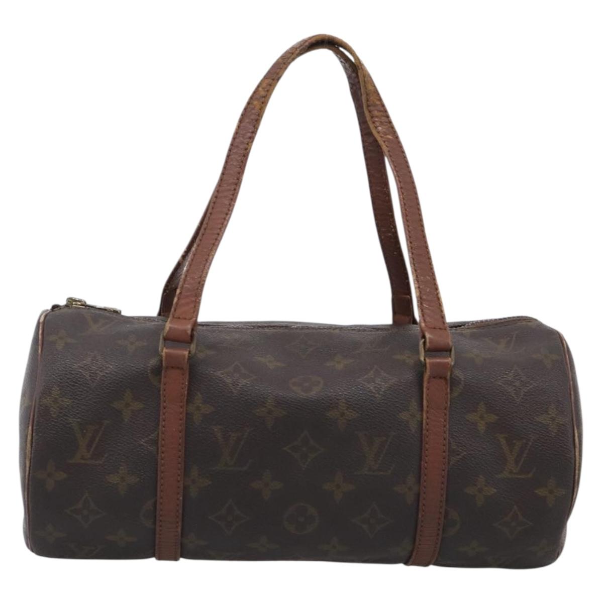 LOUIS VUITTON Monogram Papillon 30 Hand Bag M51365 LV Auth 206957