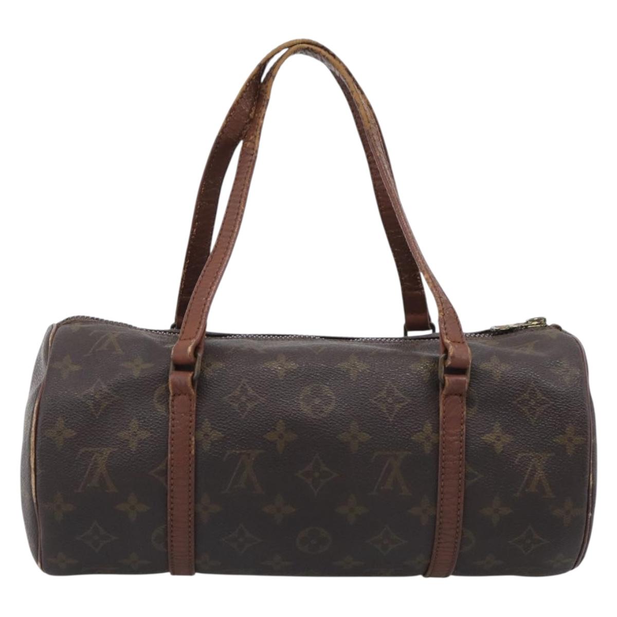 LOUIS VUITTON Monogram Papillon 30 Hand Bag M51365 LV Auth 206957
