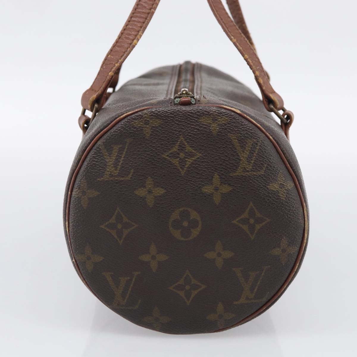 LOUIS VUITTON Monogram Papillon 30 Hand Bag M51365 LV Auth 206957