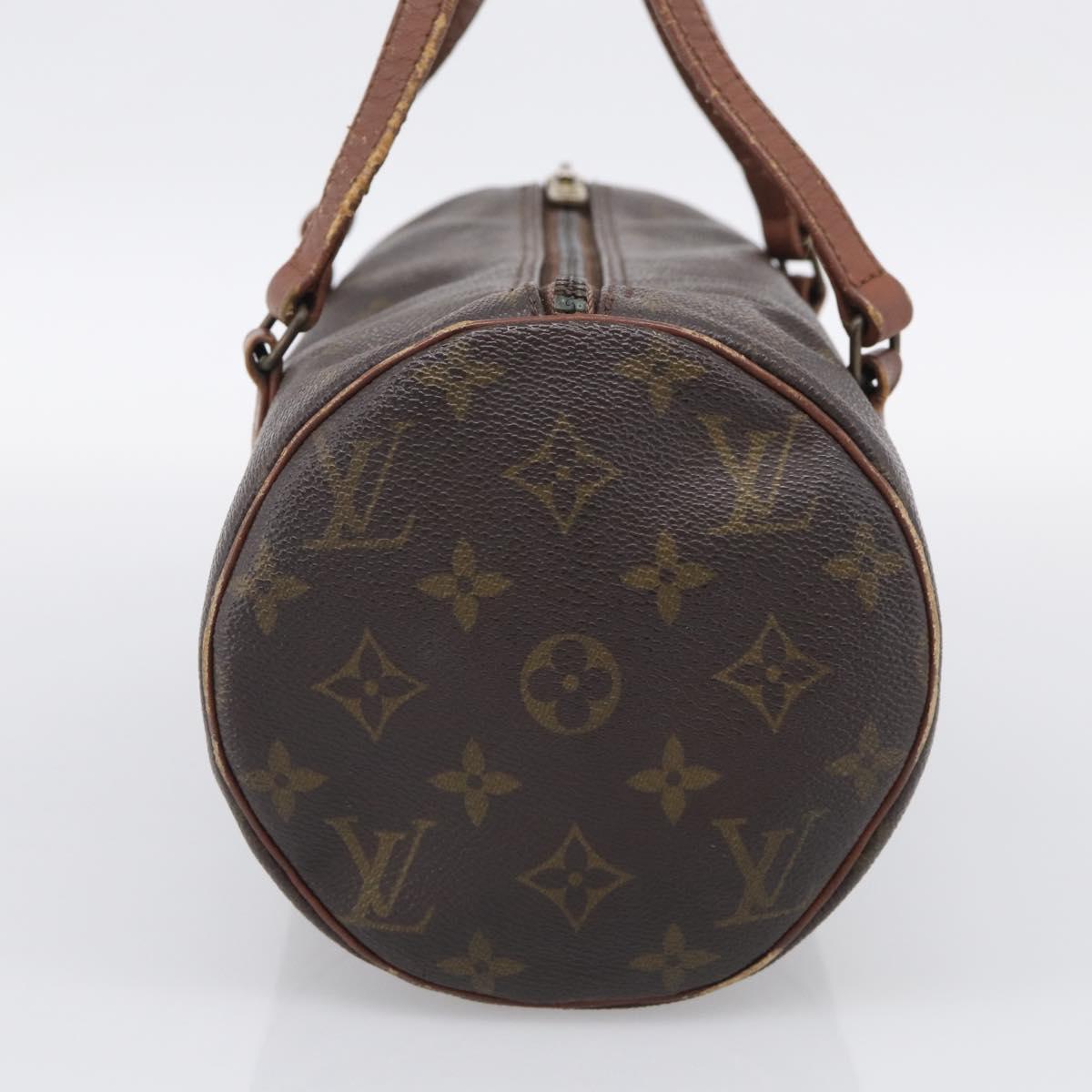 LOUIS VUITTON Monogram Papillon 30 Hand Bag M51365 LV Auth 206957