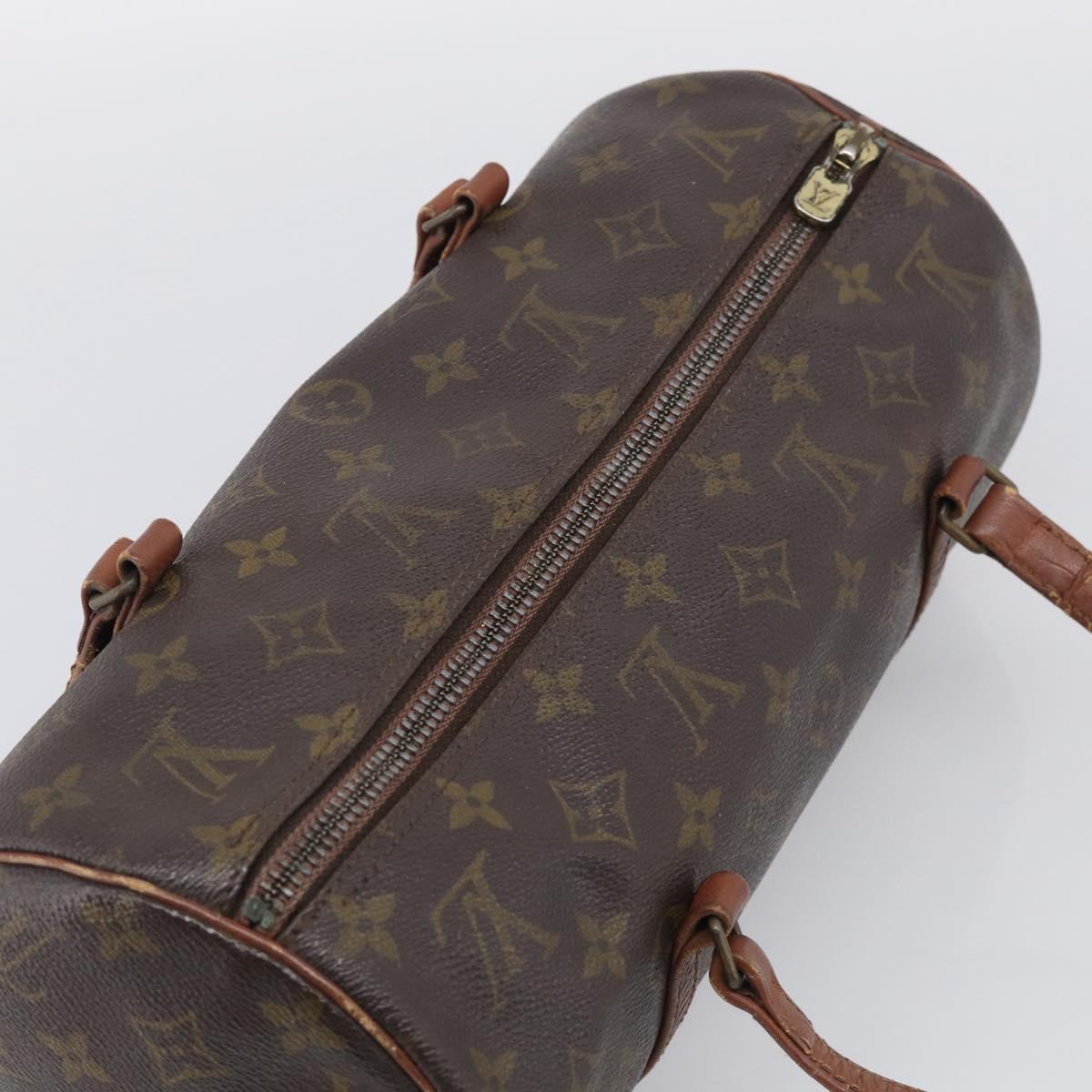 LOUIS VUITTON Monogram Papillon 30 Hand Bag M51365 LV Auth 206957