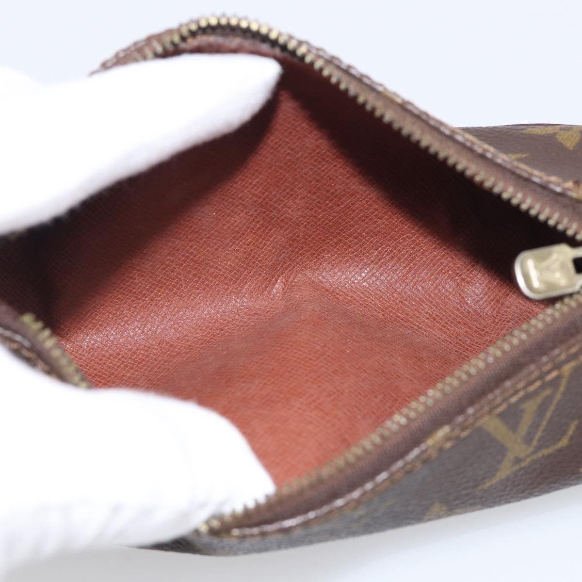 LOUIS VUITTON Monogram Papillon Pouch LV Auth 206958