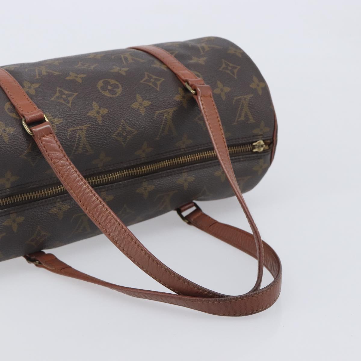 LOUIS VUITTON Monogram Papillon 30 Hand Bag M51365 LV Auth 206959