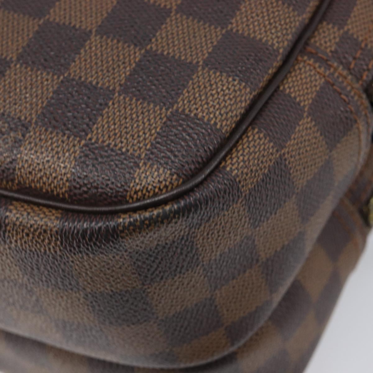 LOUIS VUITTON Damier Ebene Reporter PM Shoulder Bag SPO N45253 LV Auth 206963