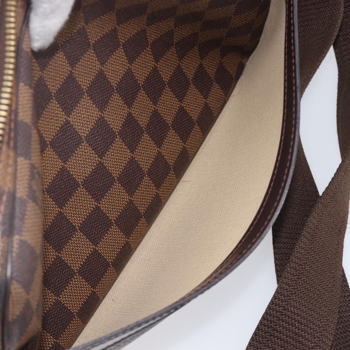 LOUIS VUITTON Damier Ebene Reporter PM Shoulder Bag SPO N45253 LV Auth 206963
