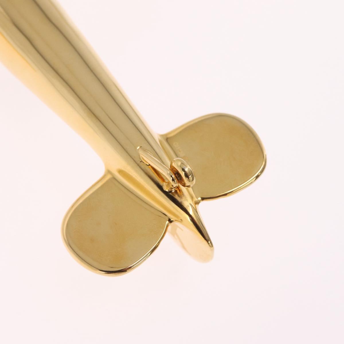 LOUIS VUITTON Airplane Paper Weight Gold GI1158 LV Auth 206982SM