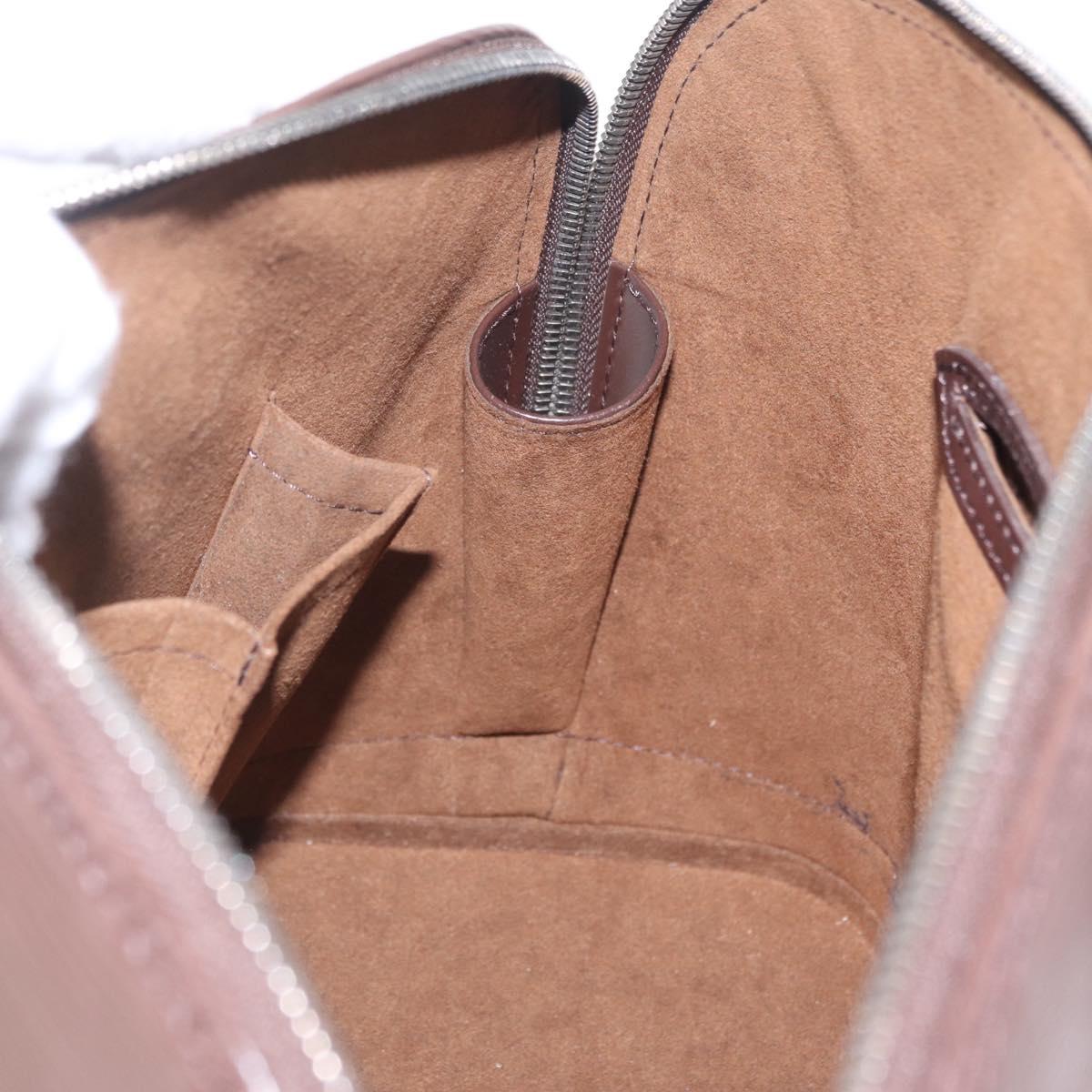 LOUIS VUITTON Epi Alma Hand Bag Mocha M5214D LV Auth 207004V