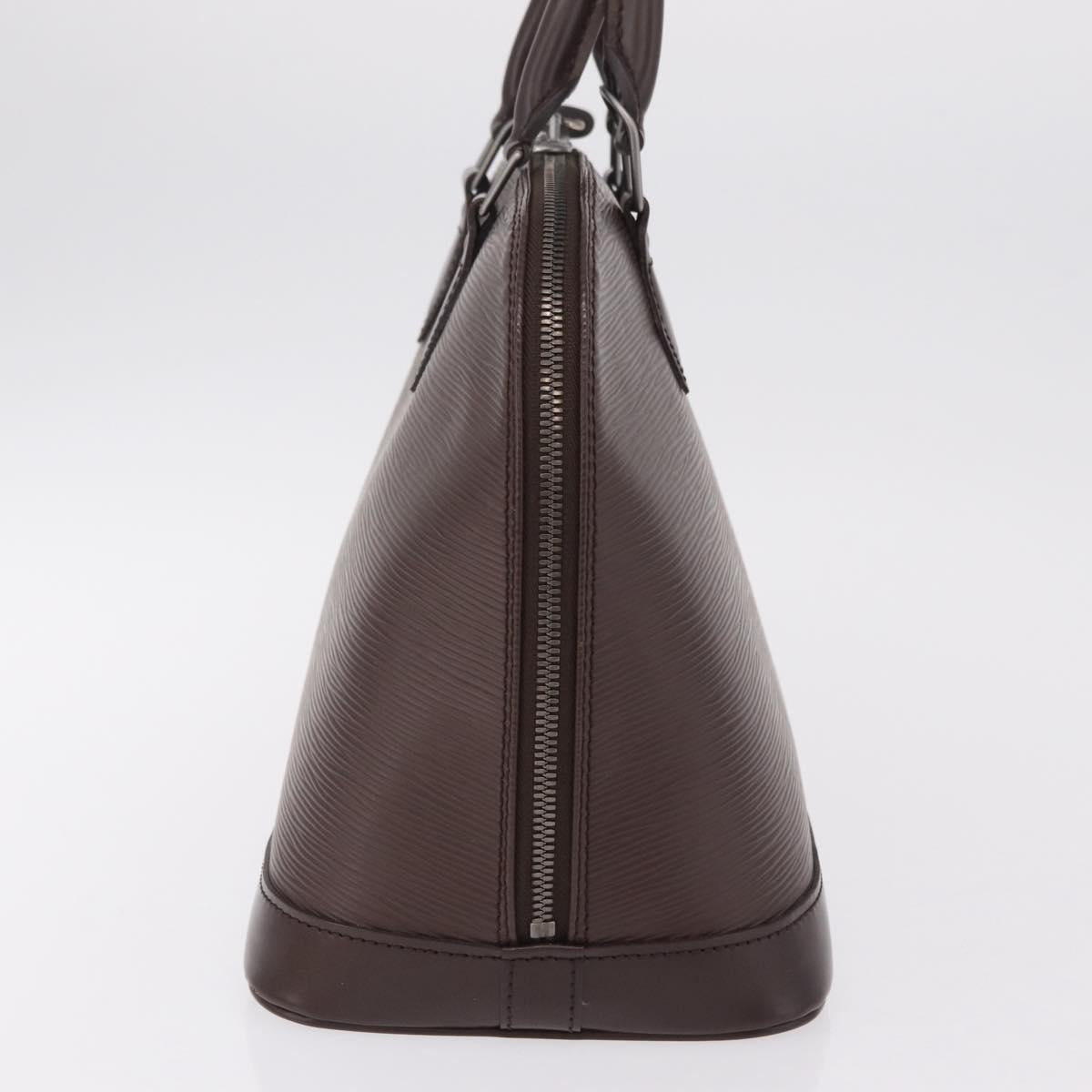 LOUIS VUITTON Epi Alma Hand Bag Mocha M5214D LV Auth 207004V
